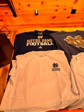 Men’s Notre Dame (7) T-Shirts (1) Long Sleeve T